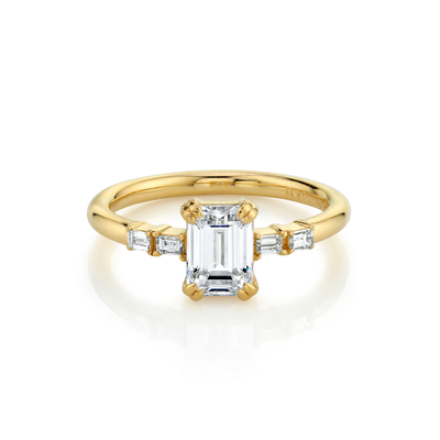 Reine Goldhochzeit natürliches Diamond Ring Wedding Solid Gold 14k/18k