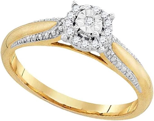 Gelb-Gold der Herz Moissanite-Patience-Verpflichtungs-Frauen des Ring-18K