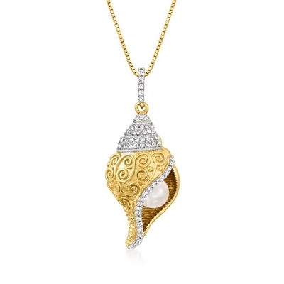 Glasstarfish-Anhänger Italiener Murano im Gold 18kt über Sterling