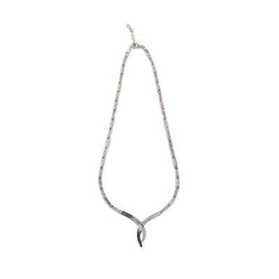 925 mit einzigartigem Muster Sterling Silver Greeks entwirft Opalwindungs-runde Halskette Bule