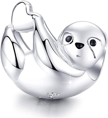 Trägheits-Schmetterlings-feenhaftes Herz der Armband-BISAER 925 Sterling Silver Charms Cat Dog baumeln