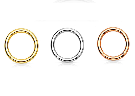Helix, der Gold14k clicker für Knorpel Tragus 16g-40g durchbohrt