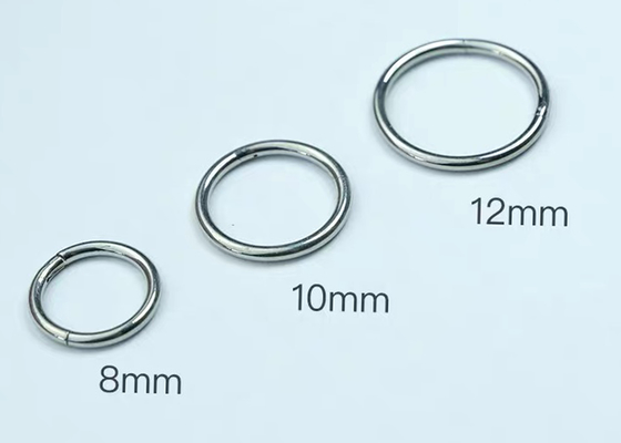 Periceing-Weißgold Clicker, Band-Ohrringe Soem-ODM des Gold14k für Jahrestag