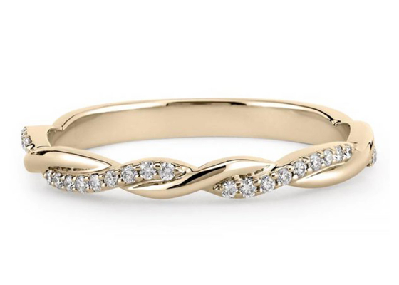 Rundschnitt Diamond Jewellery Rings 0.3ct des Weißgold-14K wirkliches ODM für Verpflichtung