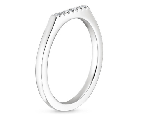 1.3mm 0.07carat 925 Sterling Silver Moissanite Engagement Rings für Frauen