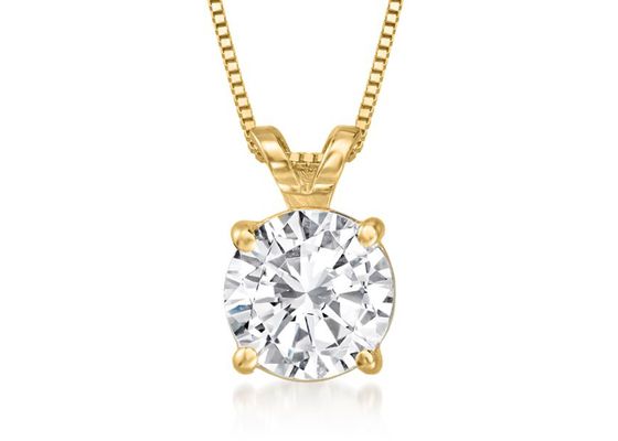 Goldhalsketten 1,20 färben des Karat-14K Goldmaterielles Soem für Jahrestag gelb